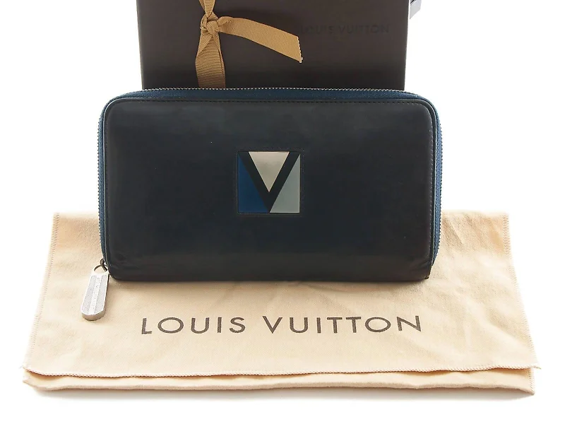 Louis Vuitton New Wave Gypto Compact Wallet M63790 Leather Wallet