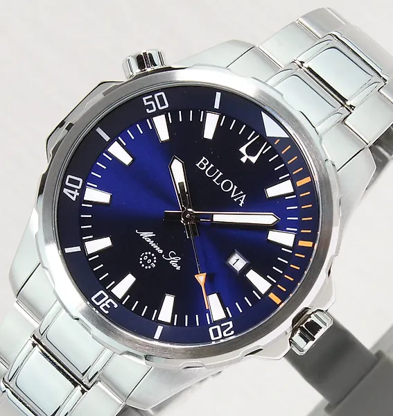 Bulova - Marine Star Blue Dial - BU0-96B397 - Men - 2023
