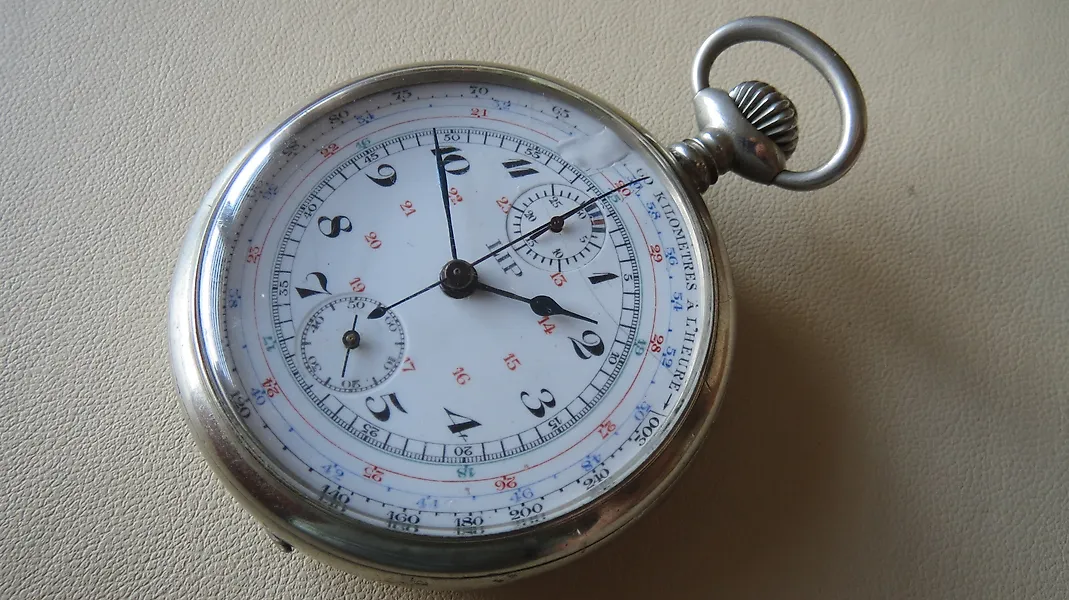 Chronograph pocket watch Watches for Sale in Online Auctions