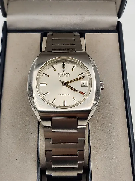 Edox - Bluebird with Box - 200-576 - Men - 1980-1989