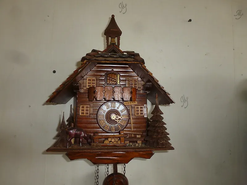 Steel Cuckoo clock for Sale in Online Auctions