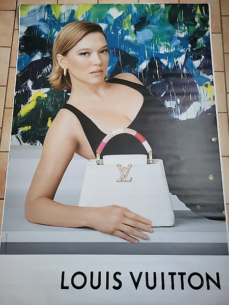 2023 French Louis Vuitton Fashion Poster - Yayoi Kusama, Louis Vuitton, Lea  Seydoux