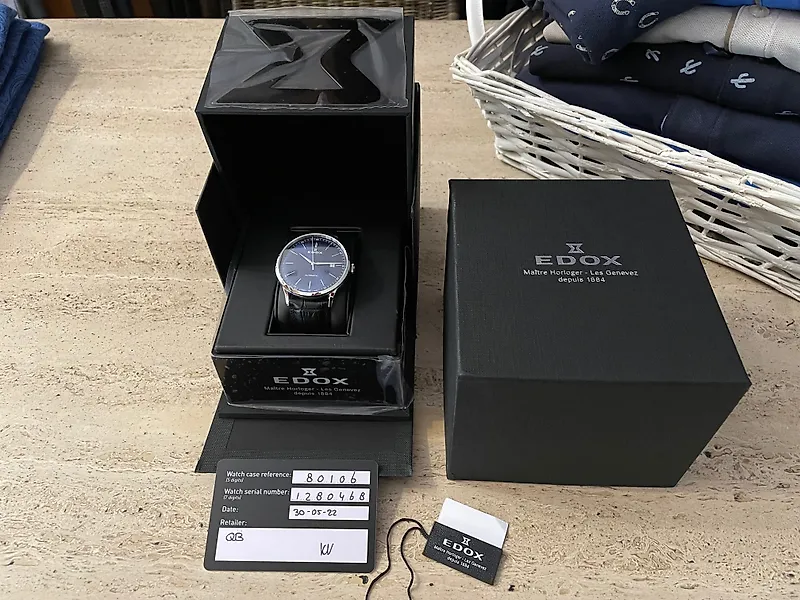 Edox - Les Vauberts - 80106 3C Buin - Men - 2000-2010