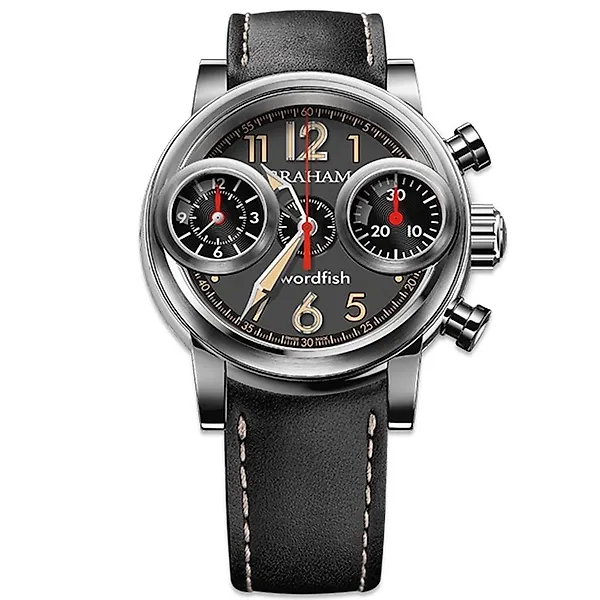 Graham - Swordfish 46MM Stainless Steel Black Dial - 2SXAS.B06A - Men - 2011-present
