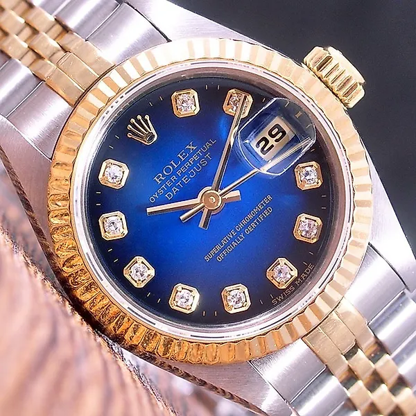 Rolex - Oyster Perpetual Datejust - Ref. 69173G - Women - 1990-1999