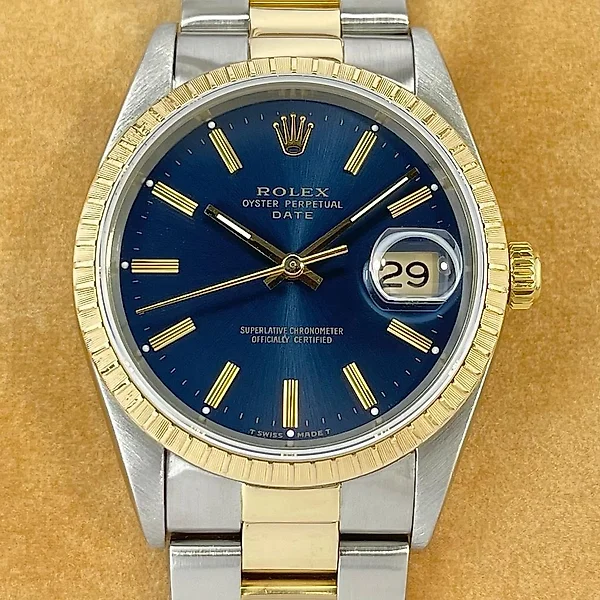 Rolex - Oyster Perpetual Date - Ref. 15223 - Unisex - 1991
