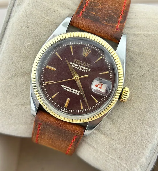 Rolex - Oyster Perpetual Datejust - "NO RESERVE PRICE" - Ref. 6605 - Men - 1950-1959