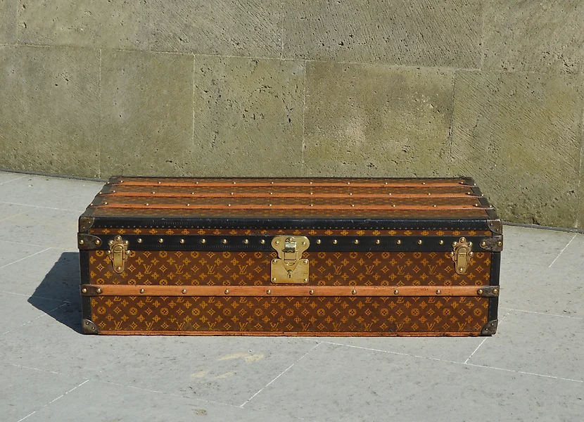 Louis Vuitton Horizon 50 trolley monogram travel case trunk - Catawiki