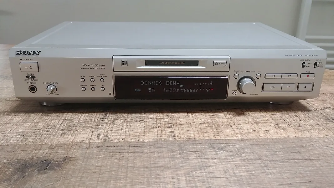 Sony MiniDisc deck for Sale in Online Auctions