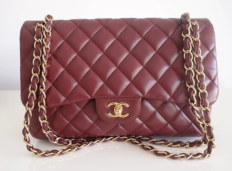 Borsa chanel bordeaux new arrivals