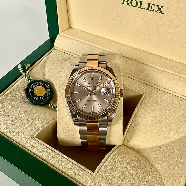 Rolex - Datejust 41 'Sundust Dial' - 'WARRANTY TILL 03-2026' - 126331 - Men - 2011-present