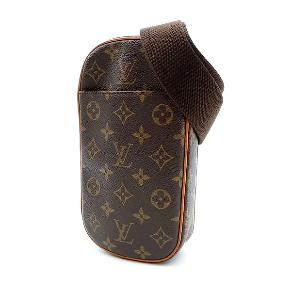 Louis Vuitton Monogram Gange Crossbody Bag in Brown Leather ref