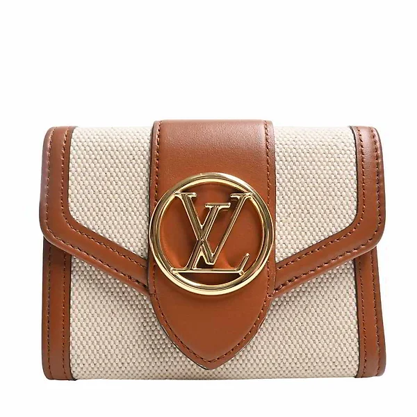 Pre-owned Louis Vuitton Keep It Twice Double Monogram Canvas Padlock Charm  Bracelet 17cm In Brown