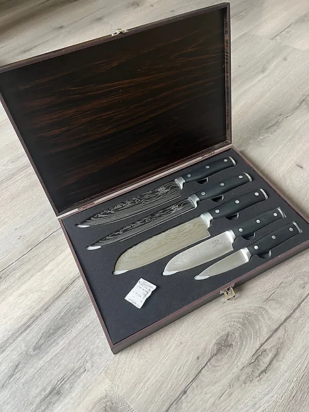 Laguiole - 12x Steak Knives - Gold - style de - Table knife set (12) -  Steel (stainless) - Catawiki