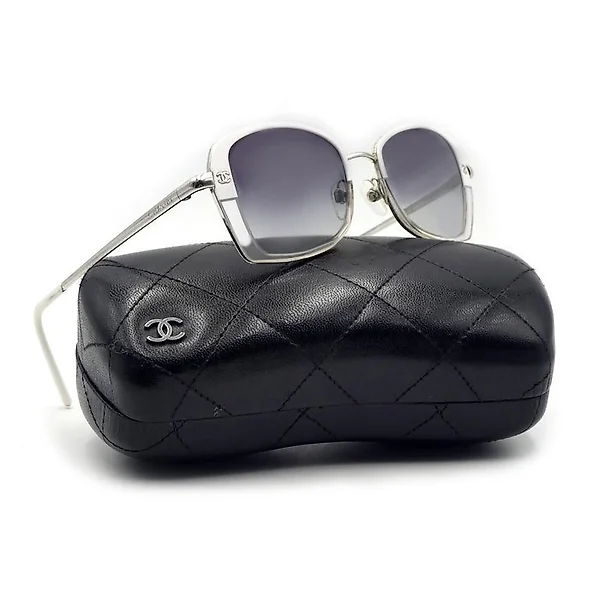 anklageren vedholdende arrangere Chanel Sølv solbriller til salg
