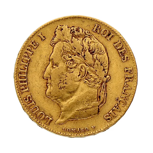 5 Francs - Louis-Philippe I (without I, engraved edge) - France