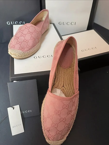 Perth Gewend aan Politie Gucci roze schoenen Kopen in Online Veiling