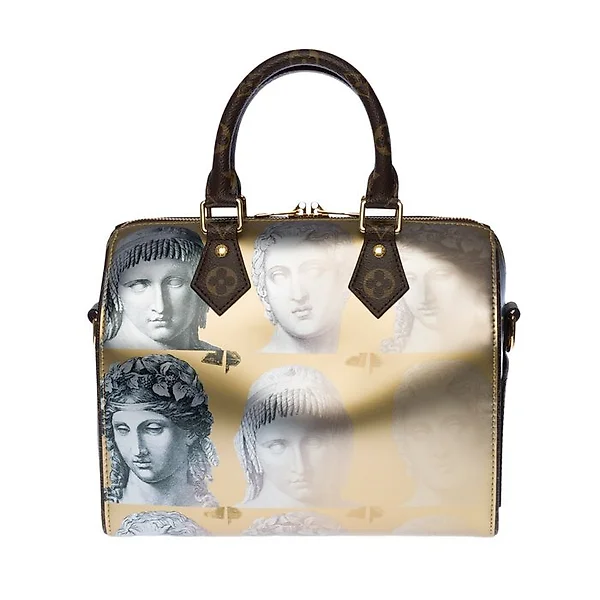 Louis Vuitton Fornasetti Bandouliere 25. Microchip. Made in France