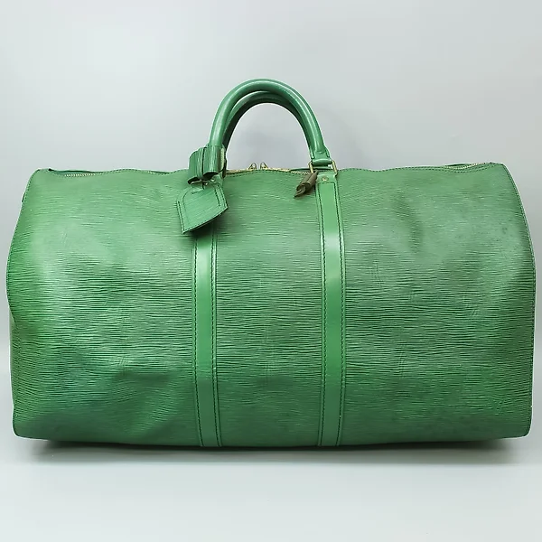 Louis Vuitton Takashi Murakami Keepall Bandouliere Monogramouflage 55 Green