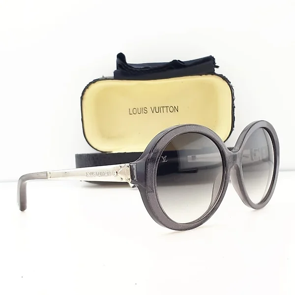 Pre-owned Louis Vuitton Black Gold/ Black Gradient Evidence Z0350e Wayfarer  Sunglasses
