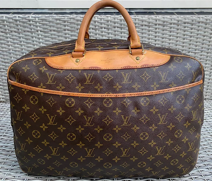 Louis Vuitton, Bags, Auth Louis Vuitton Alize 2 Poches Travelling Bag Size  Large Vintage