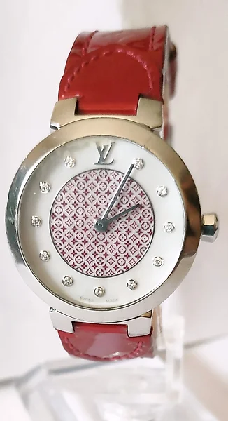 Sold at Auction: Louis Vuitton Tambour Chronograph 42mm Watch