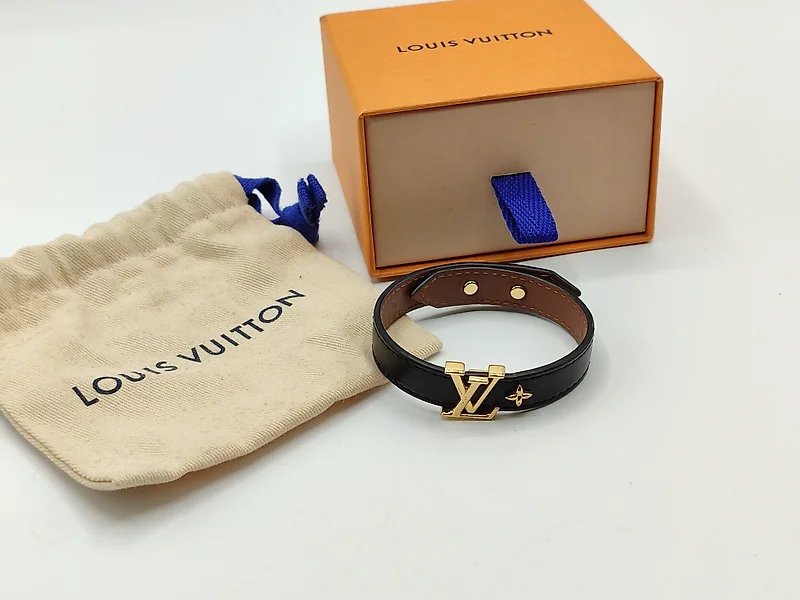 Louis Vuitton Monogram Bracelet for Sale in Online Auctions