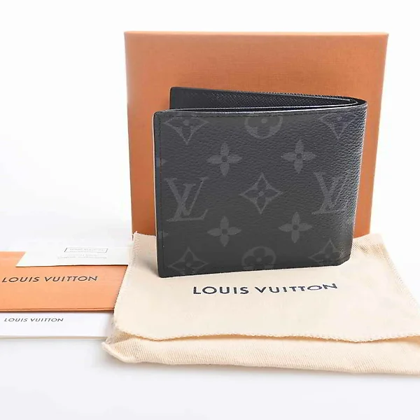 Louis Vuitton, Bags, Authentic Monogram Louis Vuitton Marco Wallet Check  This Out