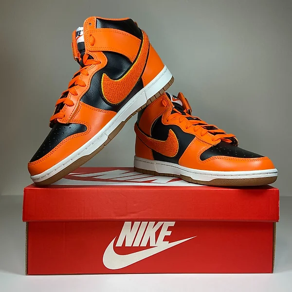Nike lederen sneakers on sale