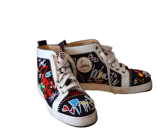 Christian Louboutin - High Top - Spikes - Sneakers - Size: - Catawiki