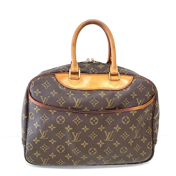 Sold at Auction: Louis Vuitton Womens Monogram Canvas Deauville Shoulder  Handbag Brown M47270 LV