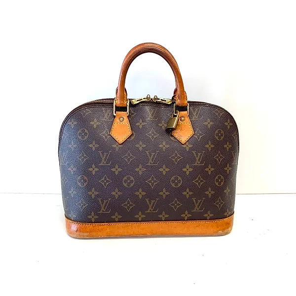 Louis Vuitton Vintage Alma Handbag Damier Pm Auction