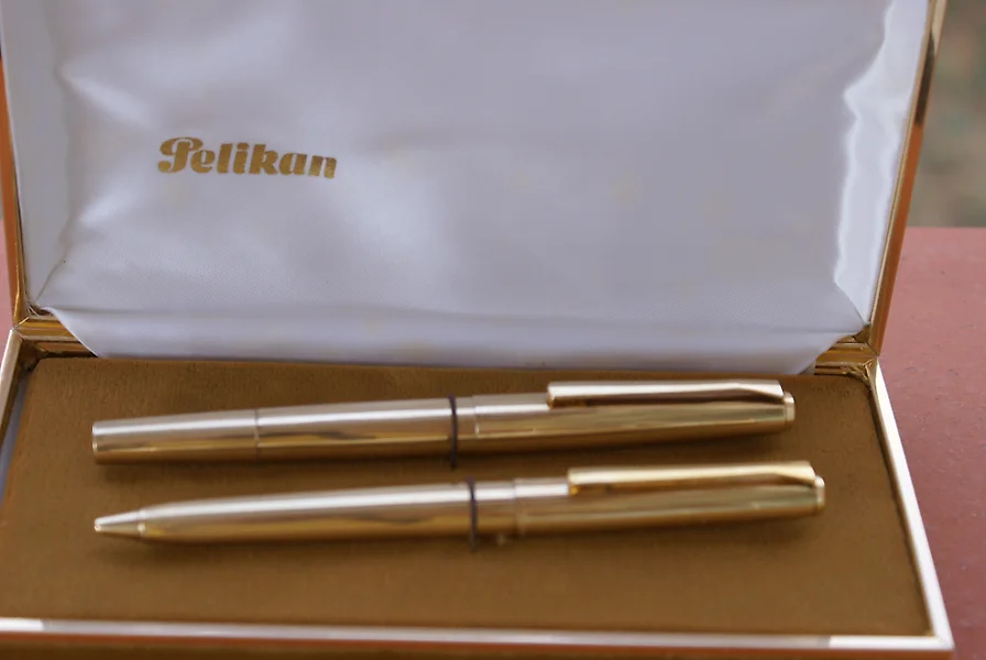 LV Gold-Tone Roller Ball Pen with Box - Writing - Pens