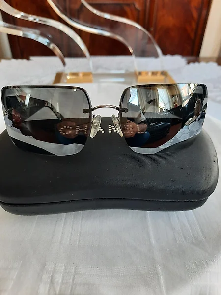 Jeremy Scott Black Sunglasses for Sale in Online Auctions