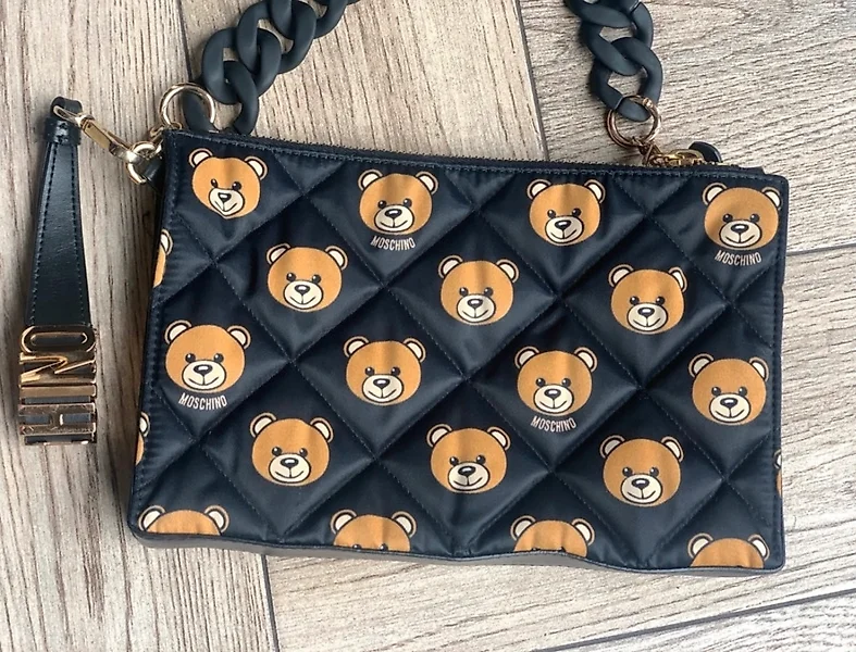 Borse bianche moschino hotsell