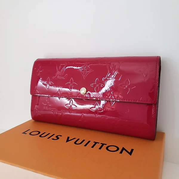 Louis Vuitton Vernis Sarah Compact Noir