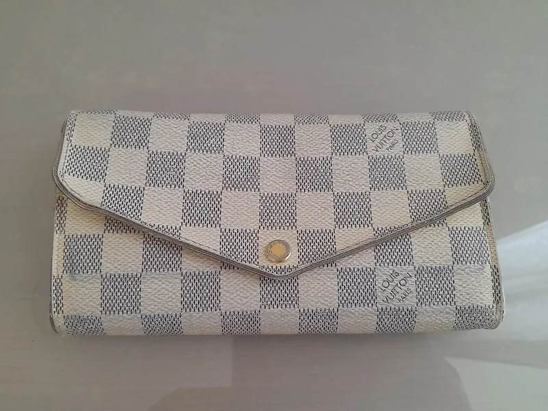 Louis Vuitton Damier Azur Anais Wallet N63241 Women's Damier Azur Wallet  (tri-fold) Damier Azur