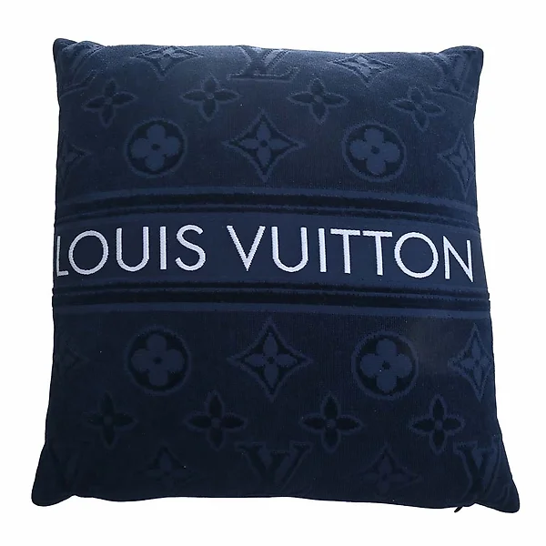 Louis Vuitton Monogram Accent Pillow Puffer Jacket String. Size 36