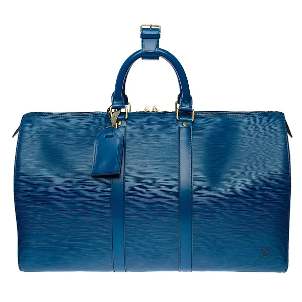 Sold at Auction: Louis Vuitton Blue Epi Cluny Shoulder Bag, with a