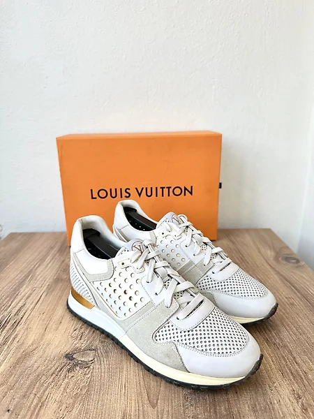 Louis Vuitton White Sneakers for Sale in Online Auctions