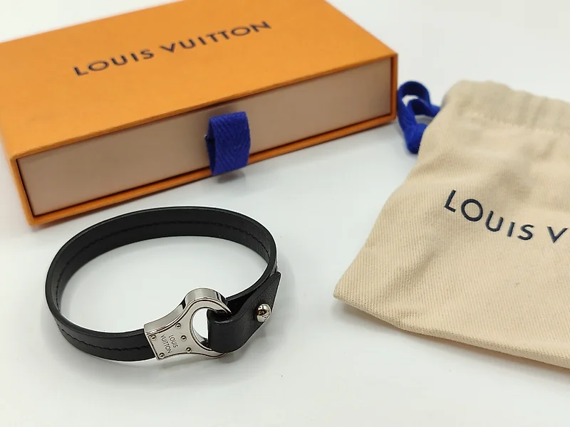 Louis Vuitton Mens Bracelets, Green, 21cm