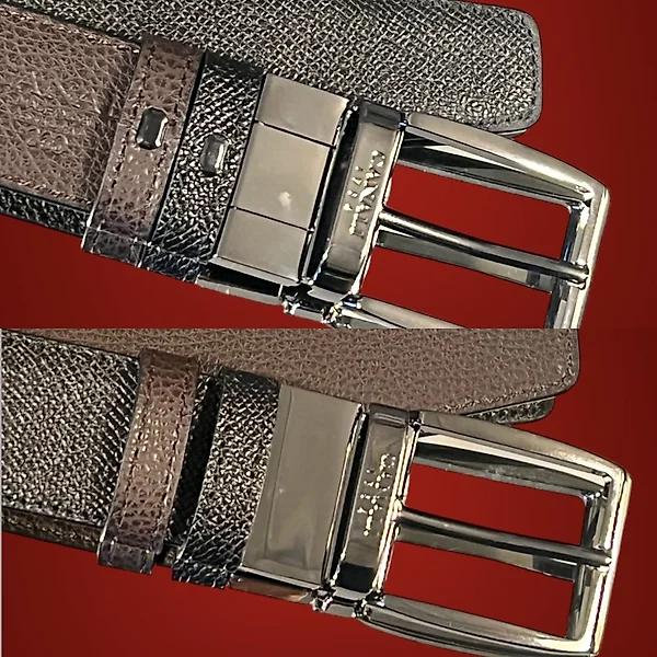 Canali belt sale top