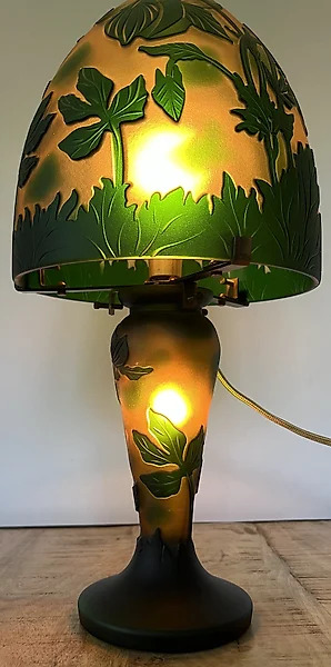 lampe de table à poser de chevet bronze régule vintage années 1960