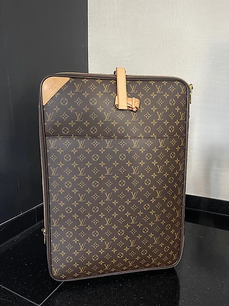Louis vuitton koffer blauw sales