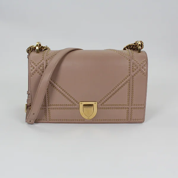 Pochette diorama top en veau