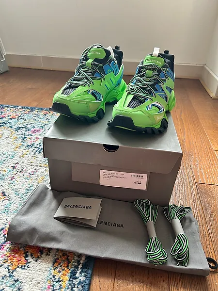 Balenciaga leren schoenen deals