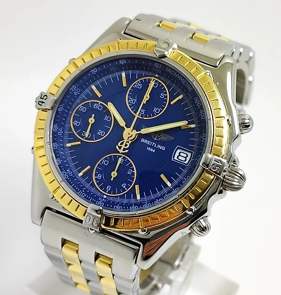 Goud stalen Breitling horloges Kopen in Online Veiling