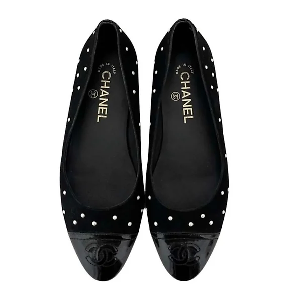 Chanel discount ballerinas sale