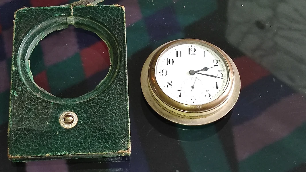 Orologio da tavolo in metallo antico orologio da scrivania vintage per 