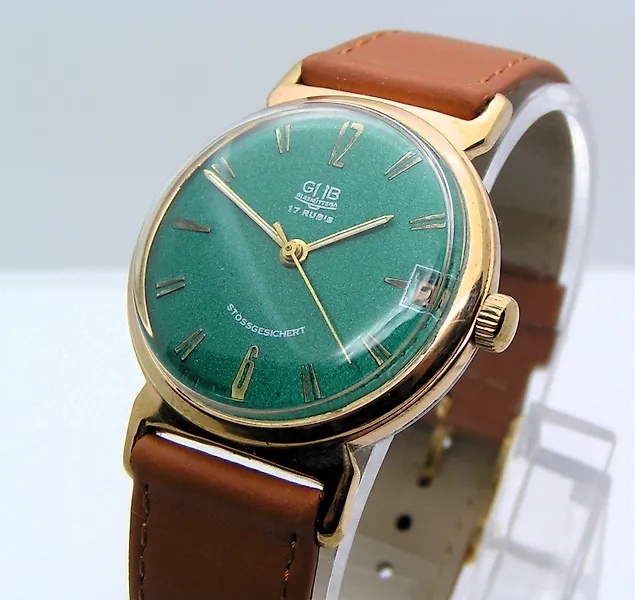 Men GUB Glash tte Watches for Sale in Online Auctions
